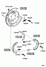 PARKING BRAKE & CABLE 2